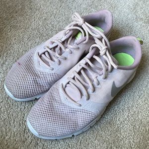 Nike pink training shoes size 9.5